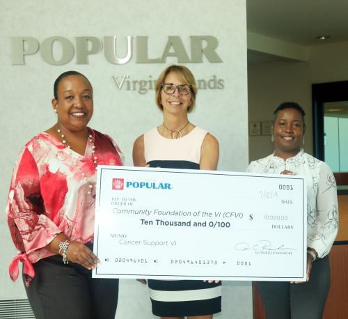 Popular employees donate to cancer fund